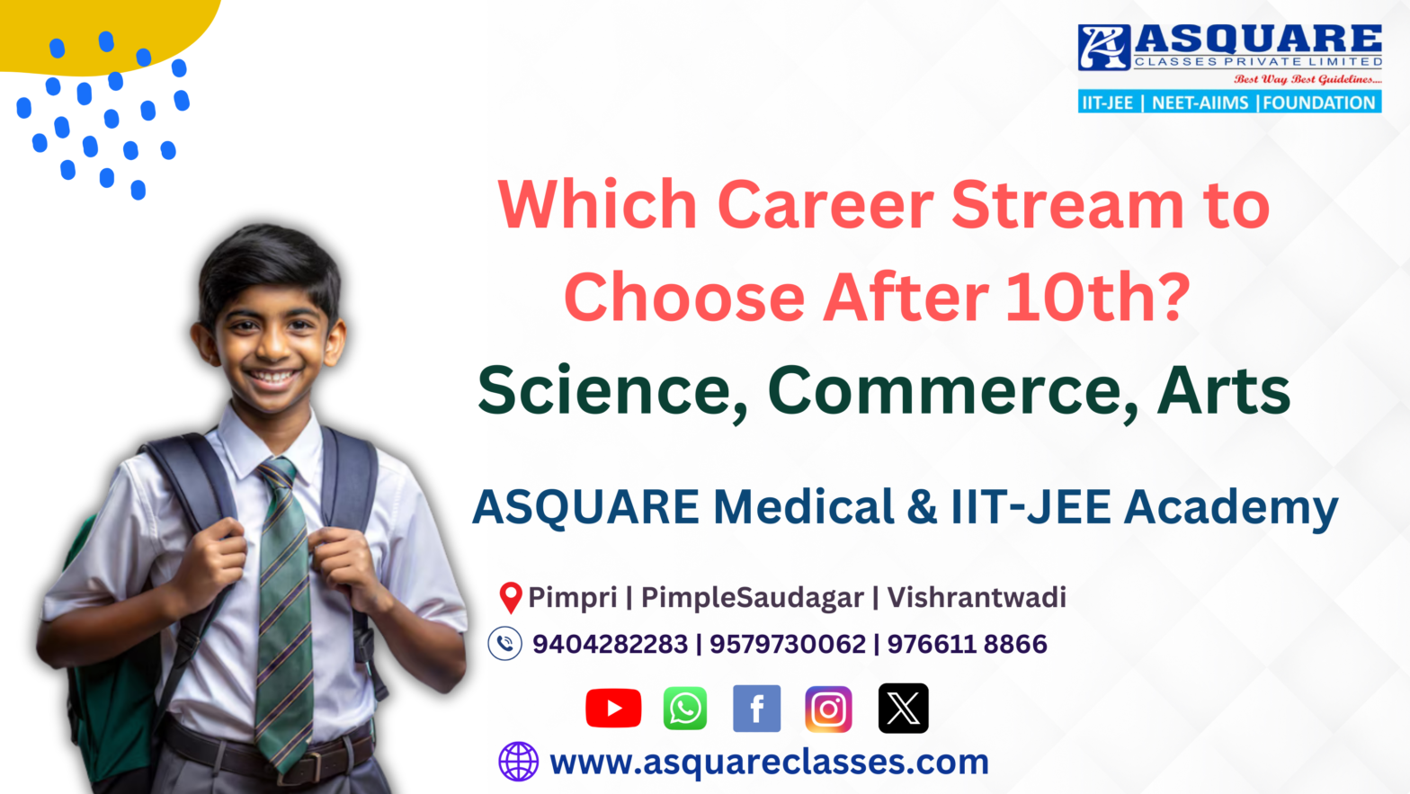 Which Career Stream to Choose After 10th? Science, Commerce, Arts