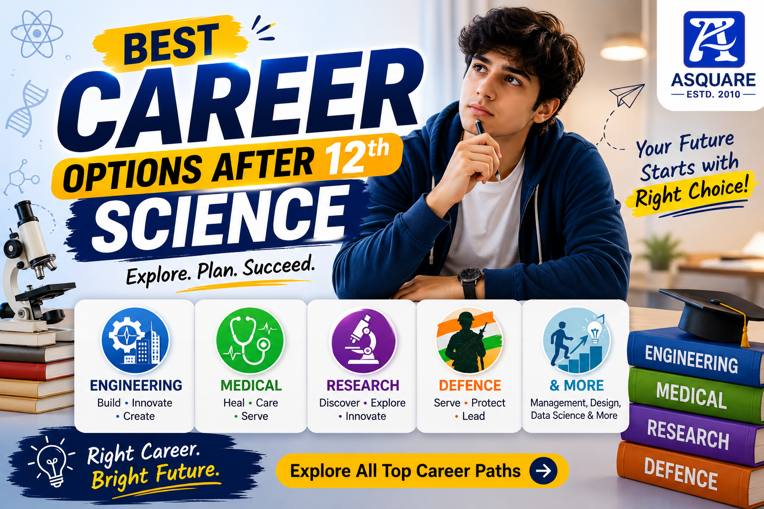 Best Career Options After 12th Science